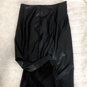 AKIRA leather skirt
